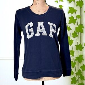 GAP Dark Blue Relaxed Sweatshirt Small